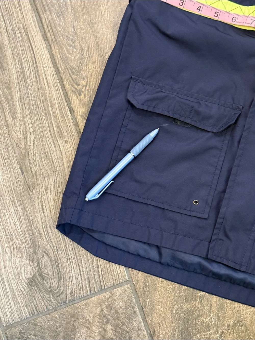 Carter’s Boys Police Utility Rain Jacket Navy Hooded Size 8 XL